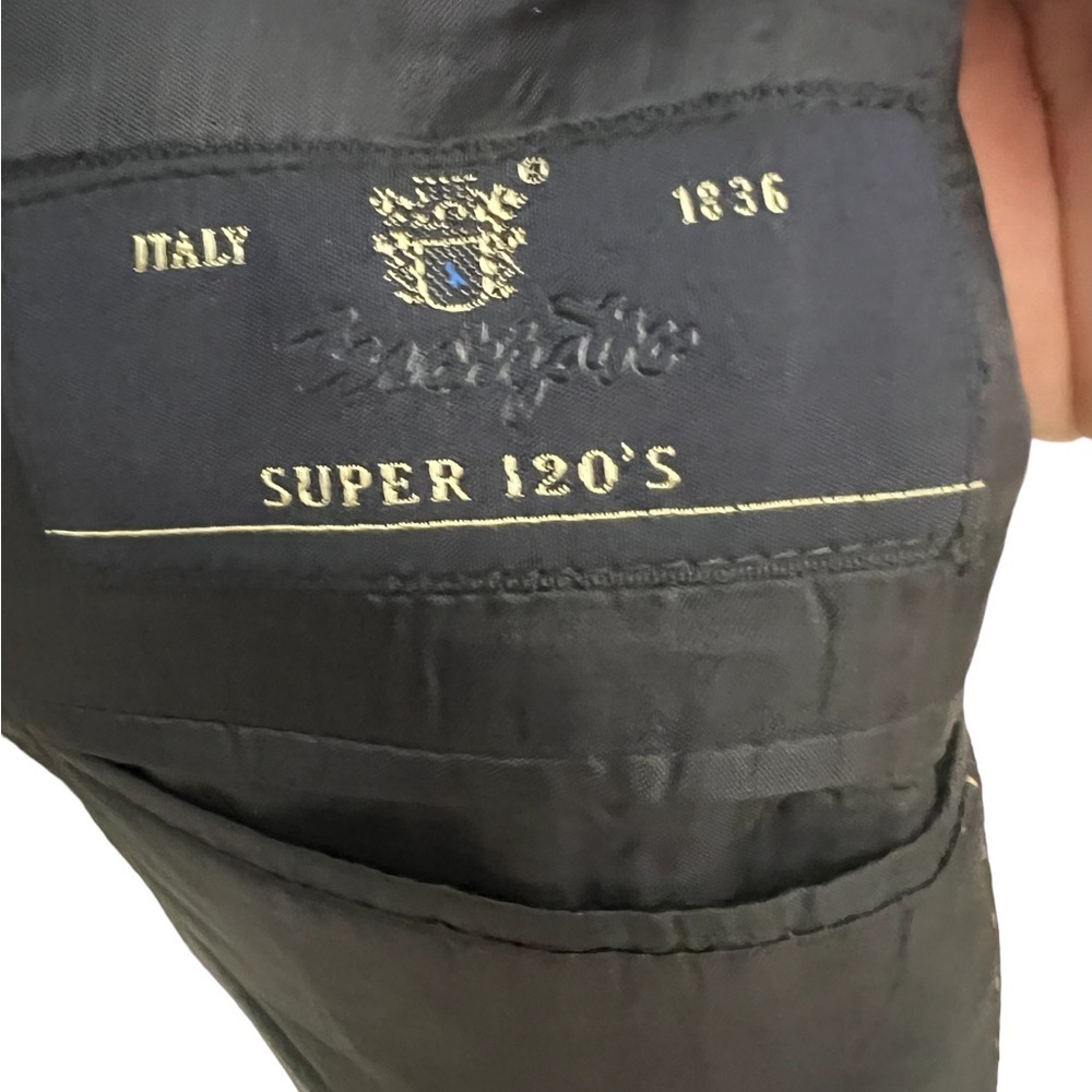 JOSEPH ABBOUD MENS DRESS BLAZER MADE IN ITALY MADE FROM 120 SUPPER WOOL☑️ - Picture 6 of 7
